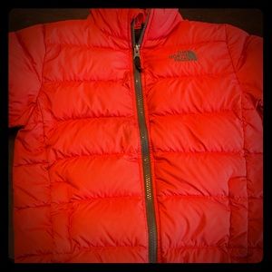 Boys North Face Red Coat 7/8